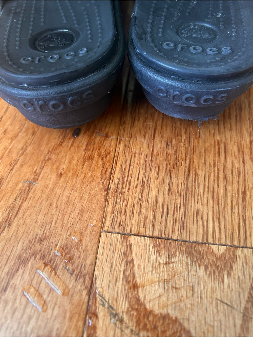 Crocs Sanrah Circle Slide Sandals Black Silver Comfort Women’s Size 9 Versatile - Picture 4 of 6